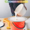 thumbnail image 4 of 60 Mesh 304 Stainless Steel Fine Mesh Paint Strainer for 5 Gallon Bucket, Paint Bucket Filter Impurities, Reusable, 4 of 7