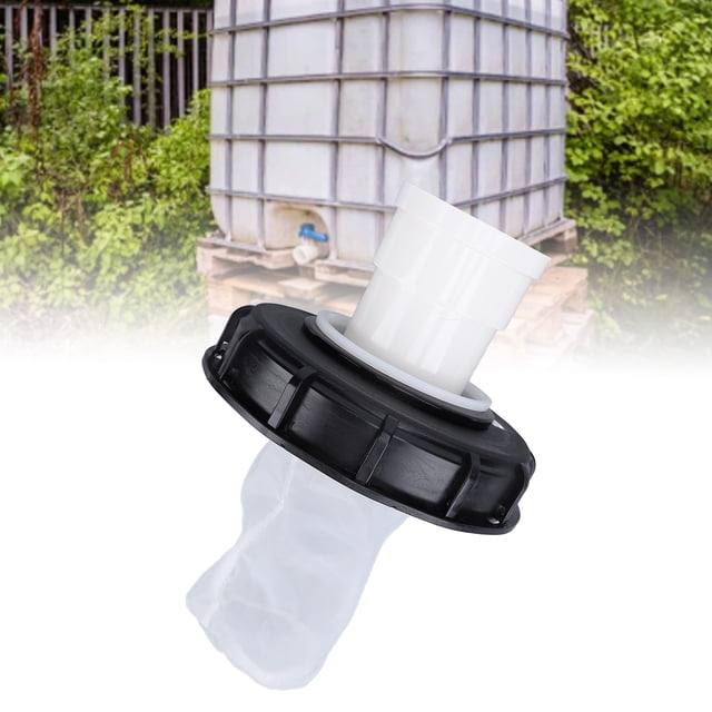 Tapa De Barril De Tonelada, Tapa Multifunción IBC Con Filtro Filtro De Tapa De Tanques IBC Liviano Filtro De Tapa IBC De Rendimiento Estable Filtro De Agua De Lluvia Para