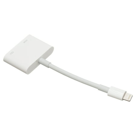 Apple - Lightning Digital A/V Adapter - White