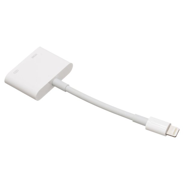 PCケーブル・コネクタ Apple Lightning to Digital AV Adapter Apple Lightning to Digital AV Adapter - Walmart.com