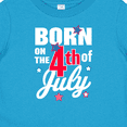 thumbnail image 4 of Inktastic Born on the 4th of July Boys or Girls Baby T-Shirt, 4 of 5