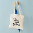 thumbnail image 4 of CafePress - Worlds Best Wheaten Terrier Mom Tote Bag - Unisex Canvas Tote Bag, Beige, 1-Piece, 4 of 6