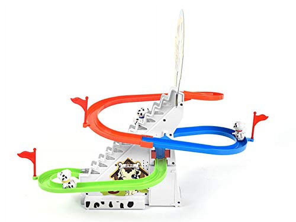 USToyOutlet Dog Days Puppy Track Racer - White