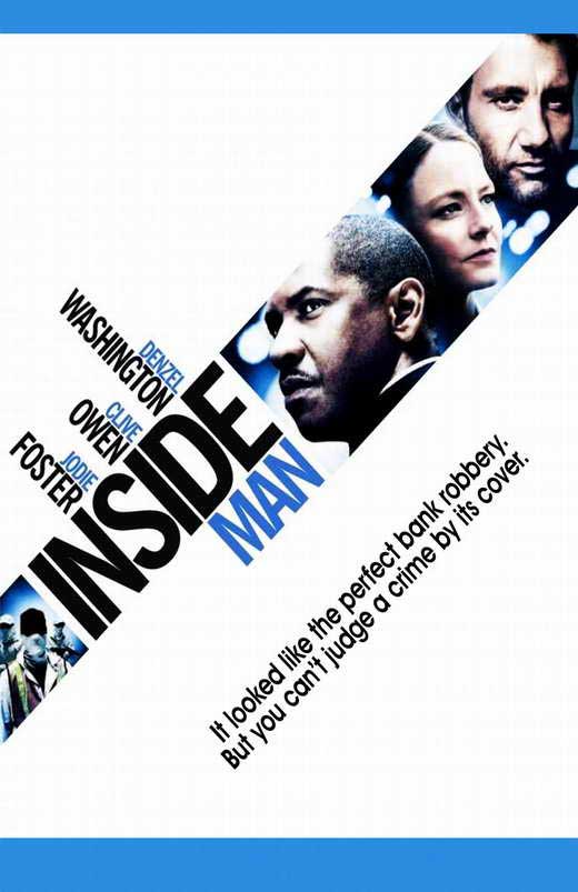 Inside Man movie POSTER (Style E) (11" x 17") (2006)