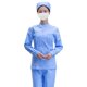 thumbnail image 1 of Uniforme de enfermería para trabajo de enfermera, ropa de trabajo para trabajador, peluquero de mascotas, otoño e invierno, duradero Azul Talla S Delgada Yuyangstore Uniformes de Trabajo, 1 of 8