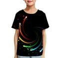 thumbnail image 3 of Avrntaa 3D Graphic T Shirt for Boys Girls - Crewneck Casual Short Sleeve Tee Tops 3-14 Years, 3 of 4