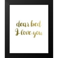 thumbnail image 2 of Urban Epiphany 12x14 Black Modern Framed Museum Art Print Titled - Dear Bed 1, 2 of 5