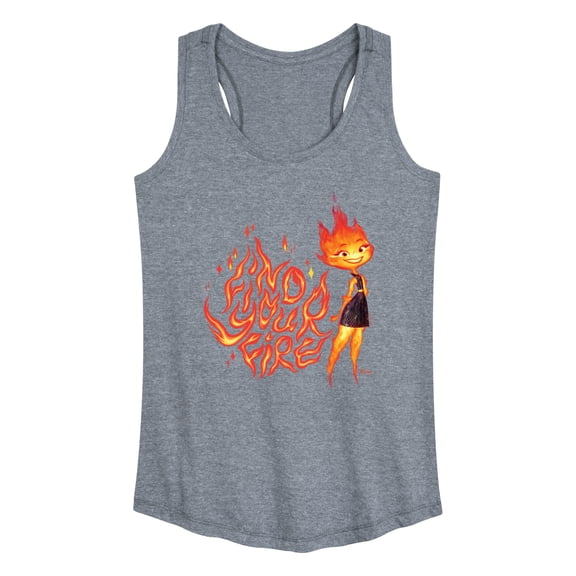 Elemental - Find Your Fire Ember - Women's Racerback Tank Top