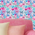 thumbnail image 3 of Vinil Decorativo en Lamina Deco Adhesivo Corazones y moños Joss Design 5.5 m x 50 cm, 3 of 3