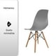 thumbnail image 5 of Set de 4 Sillas Minimalistas STAY ELIT Color Gris Claro, 5 of 7