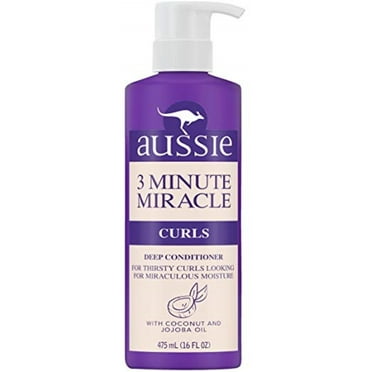Aussie 3 Minute Miracle Curls Conditioner 16 oz (Pack of 6)