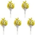 thumbnail image 6 of MAMOWEAR 6/12Pcs Artificial Flowers Bouquet Fake Silk Babys Breath Flowers Real Touch Flowers for Home Wedding Centerpiece Arrangement Festival Party Decoration, 6 of 7