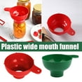 thumbnail image 2 of Home Canning Funnel Tool, Plastic Wide or Regular Mouth Funnels for Filling Bottles, Less Spills and Mess, 2 of 9