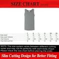 thumbnail image 2 of Gildan Graphite Heather Tank Top, Works Heavy Cotton Men's Performance TankTop Pack-6 Size: S, 2 of 5