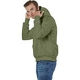 thumbnail image 3 of Champion Mens Reverse Weave Hooded Sweatshirt, 3XL, Fresh Olive, 3 of 3