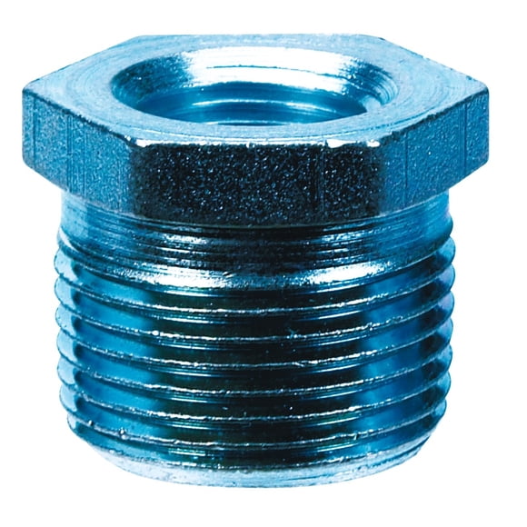 Conexión para manguera Billco, casquillo galvanizado MPT x 1/8 pulgadas