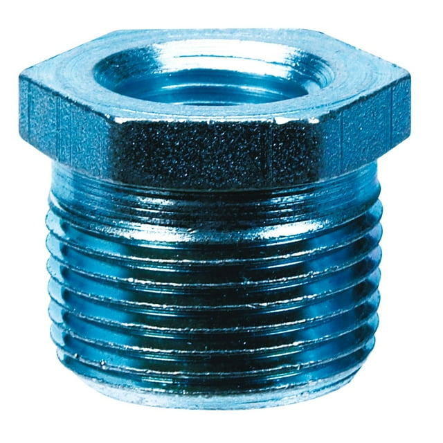 Conexión para manguera Billco, casquillo galvanizado MPT x 1/8 pulgadas