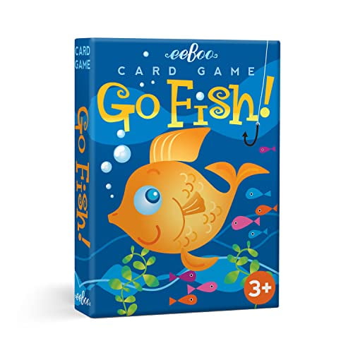 eeBoo Color Go Fish Playing Cards Game 