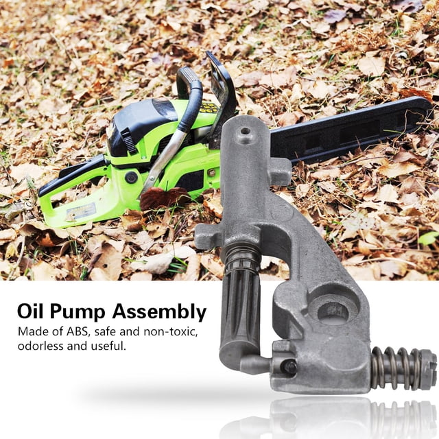 Conjunto de bomba de aceite, conjunto de bomba de aceite Cadena Conjunto de bomba de aceite duradero Conjunto de bomba de aceite para Husqvarna Optimizado para la excelencia