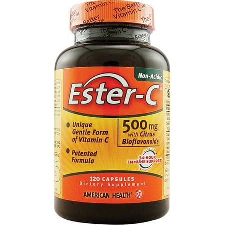 Vitamin C Bioflavonoid Complex American Health American Health Ester-C with Citrus Bioflavonoids - 500 mg - 120 Capsules ()
