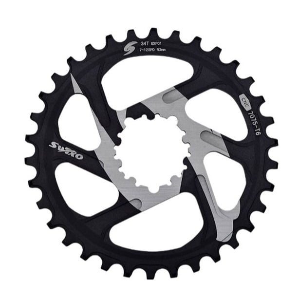 Soidarity Juego de bielas de agujero para bicicleta de montaña, juego de manivela de aleación de aluminio, reemplazo de mantenimiento de Ciclismo Tipo 6 Soidarity OD026015-06
