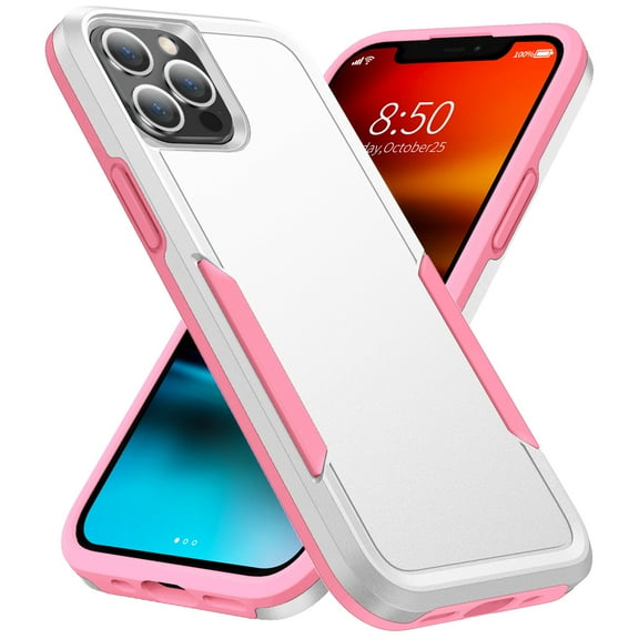Slim Hybrid 2-In-1 Hard PC Soft TPU Shockproof Cover Protective Case for iPhone 13 6.1"