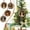 Mixed-a, variant on Forest Animal Acorn Ornaments – Cozy Forest Christmas Ornaments, 2026 New Pine Cone Decoration, Woodland Creature Figurine, 2D Acrylic Hanging Ornament Home Party Décor (Animal -Pack of 5)