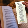 2024 Reading List Bookmark, Book Tracker Bookmark Library Book Club