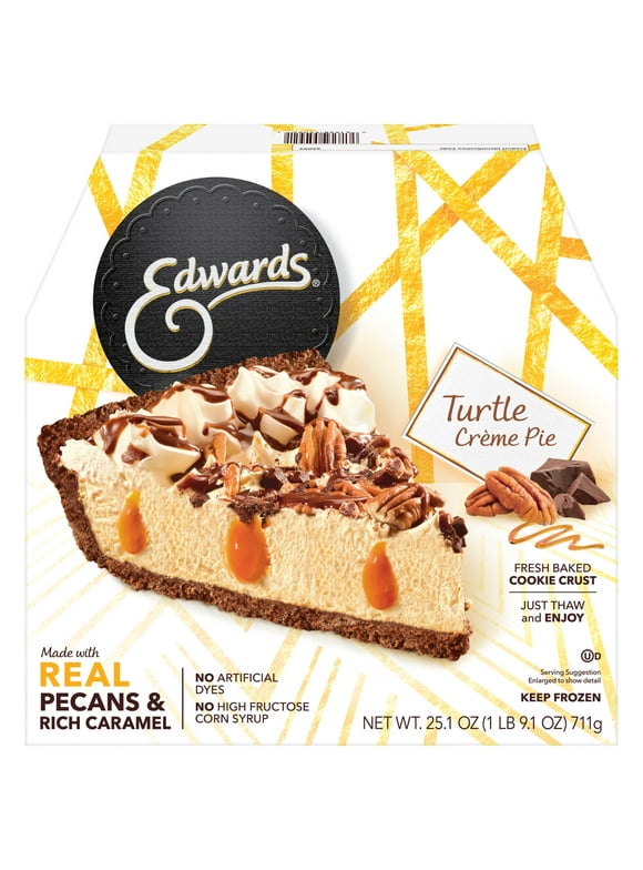 Edwards Premium Frozen Desserts Turtle Pie, 25.1 oz
