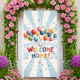 thumbnail image 7 of Balloon Design Welcome Home Welcome Banner Colorful Patterns Welcome Sign for Indoor Celebration Party Decoration Homecoming Event, 7 of 7