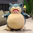 thumbnail image 1 of Peluches de Pokemon Snorlax de 30-50cm, muñecos de peluche de monstruos de bolsillo de dibujos animados, muñeco de elfo de Snorlax de Anime Kawaii, regalo de cumpleaños para niños y niñas, 1 of 5