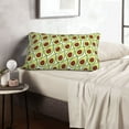 thumbnail image 6 of Xecao Avocado for Decorative Throw Pillow Case for Couch,Sofa or Bed Set,Pillow Cover for Sofa Home Decor Ideal Gift-14"x20", 6 of 6