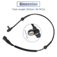 thumbnail image 3 of Unique Bargains Car ABS Wheel Speed Sensor Rear Left Right No.2T142B372BD for Ford Transit Connect Mk1 2002-2012, 3 of 6