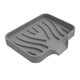 thumbnail image 2 of Jabonera de silicona, soporte de esponja para fregadero portátil drenable para baño (gris) Tmvgtek Libre de BPA, 2 of 3