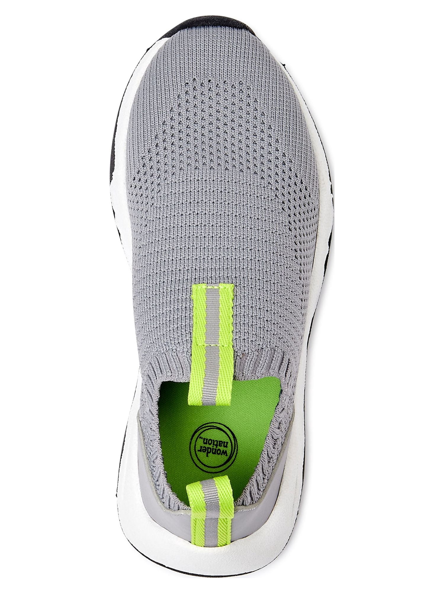 Wonder Nation Boys Casual Knit Sneakers, Sizes 13-6