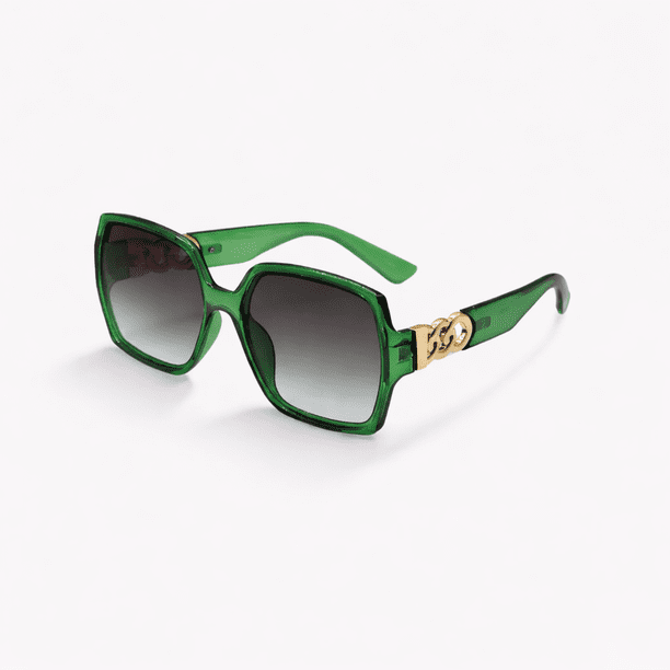 GAFAS DE SOL CUADRADAS VERDE OSCURO SUN180 F3134