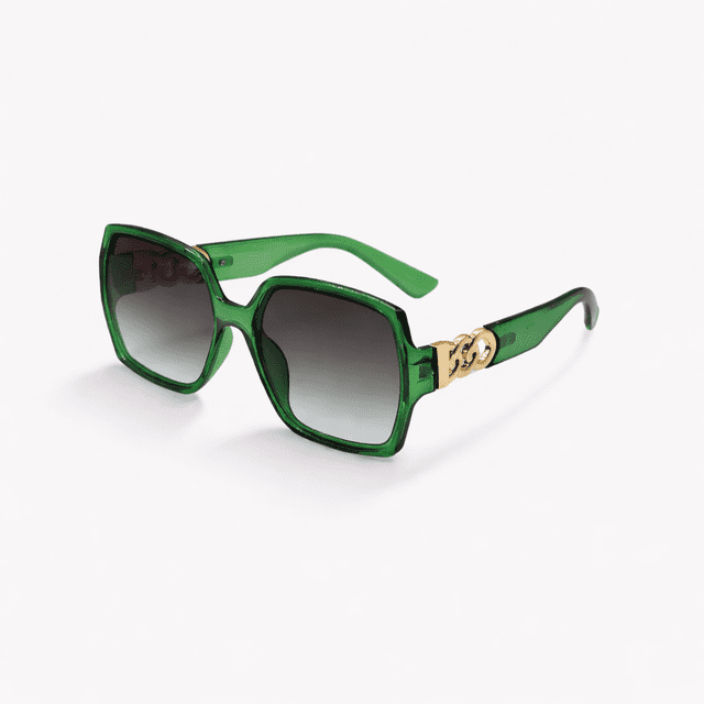 GAFAS DE SOL CUADRADAS VERDE OSCURO SUN180 F3134