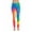 Multi - Tie Dye Bright, variant on Just Love Ugly Christmas Holiday Leggings (Black, Small)