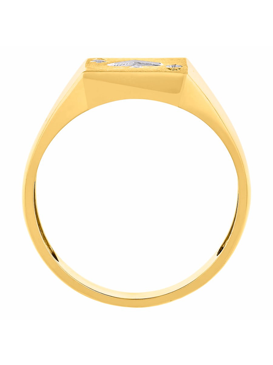 Details about   Diamond Ring Lucky Pinky Ring Sterling Silver or Yellow Gold Plated Silver Ace