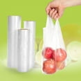 thumbnail image 6 of 100 Bags/Roll Plastic Food Storage Bags with Portable Handle for Vegetable Fruits Bread Food Storage, 6 of 9