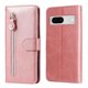 thumbnail image 3 of Estuche de Cuero PU con Cierre para Google Pixel 7 , Funda Protectora con Billetera y Correa, 3 of 6
