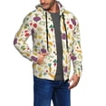 thumbnail image 2 of Naloa Vegetable Men’s Hoodies, Zip up Hoodie, Sweatshirts,Hoodies for Men Sizes S-3XL-Medium, 2 of 5