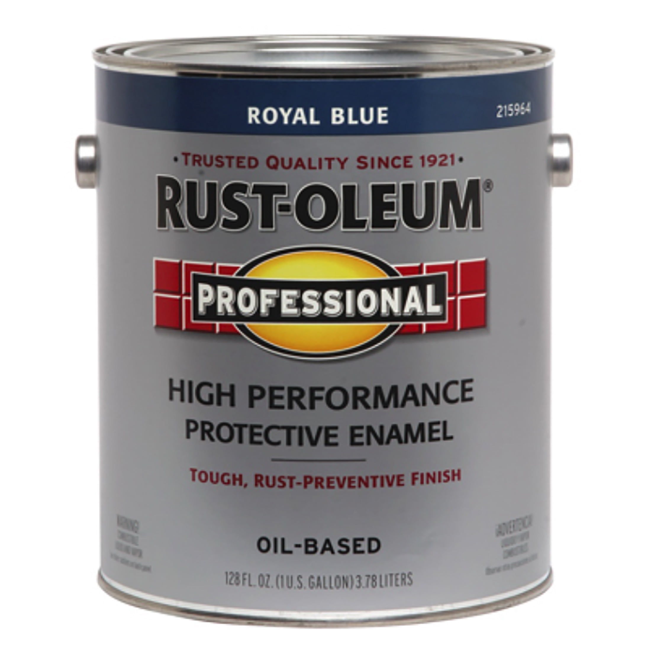 2 Pack, Royal Blue (400 Voc), Rust-Oleum Professional High Performance Gloss Protective Enamel Paint- Gallon