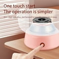 thumbnail image 5 of Hibibud Cotton Candy Machine, Food-Grade Material Quick Cotton Candy Maker with Large Tray, Low Noise Motor Candy Machine,Pink, 5 of 5