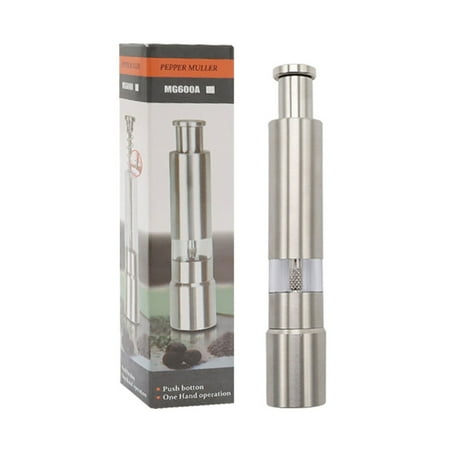 

Zheniopp Premium Stainless Steel Grinder And Pepper Mill Set For Pepper Sea And With Thumb Button For One Hand Operation Hand Mixer with Long