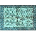 thumbnail image 1 of Ahgly Company Indoor Rectangle Animal Light Blue Traditional Area Rugs, 5' x 8', 1 of 4