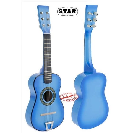 Star Kids Acoustic Toy Guitar 23 Inches Color Light Blue price history on PriceWatchPro