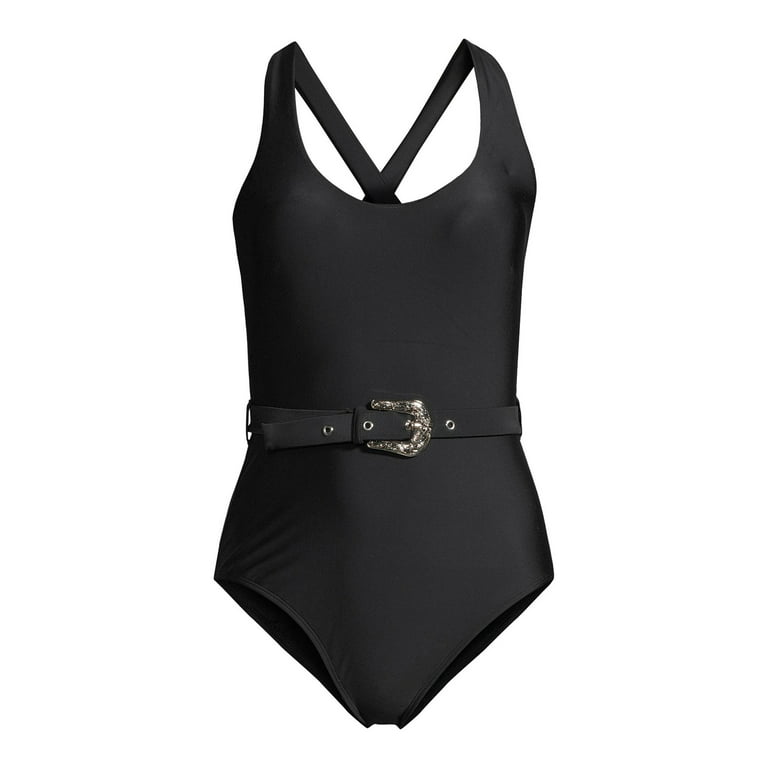 DOLCE & GABBANA Cutout belted swimsuit