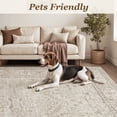 thumbnail image 4 of SIXHOME 6'x9' Area Rugs for Living Room Washable Rugs Carpet Vintage Traditional Rugs for Bedroom Dinning Room Office Soft Non Slip Large Area Rug Retro Home Decor Beige, 4 of 6