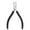 black, variant on Cuticle Trimmer Cuticle Nippers Clippers Stainless Steel Hangnail Remover Sharp Cutter Pedicure Manicure Tool